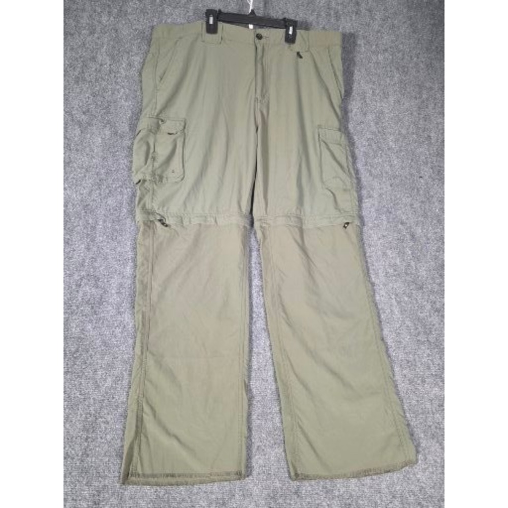 Boy Scouts of America Switchback Uniform Pants Ladies XL Olive Hiking Cargo Rip‎